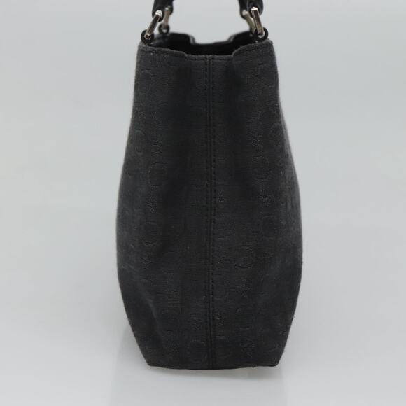 CELINE C Macadam Canvas Hand Bag Black - Picture 5 of 12